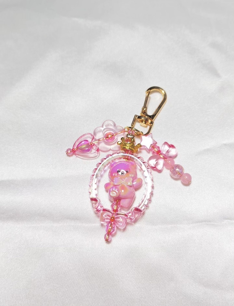 推しカラーキーホルダー