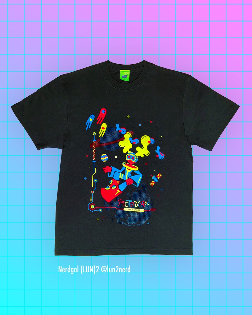 VR宇宙旅行 Tシャツ