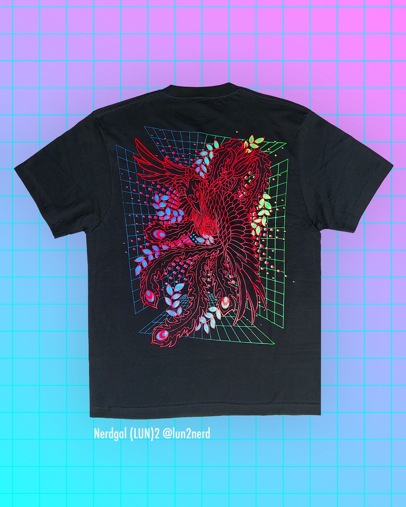 彫り師コラボ！朱雀 Tシャツ