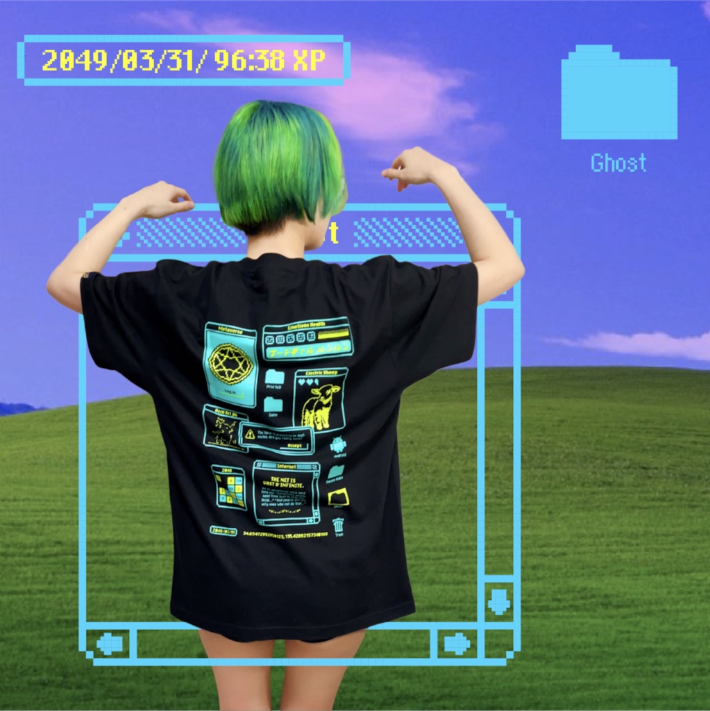 サイバーデスクトップ Tシャツ