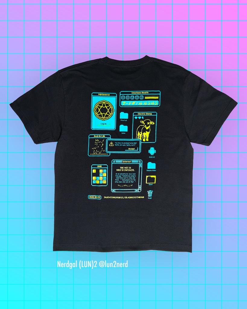 サイバーデスクトップ Tシャツ