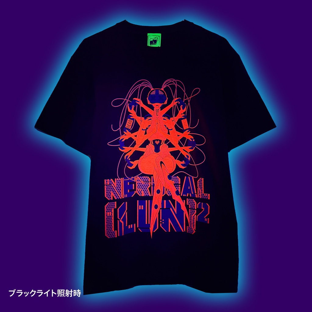 ゲーマーな観音様|Tシャツ-紫