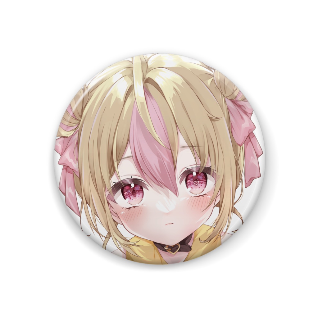 緒餅あも♡アイコン風缶バッジ（しょぼん）♡