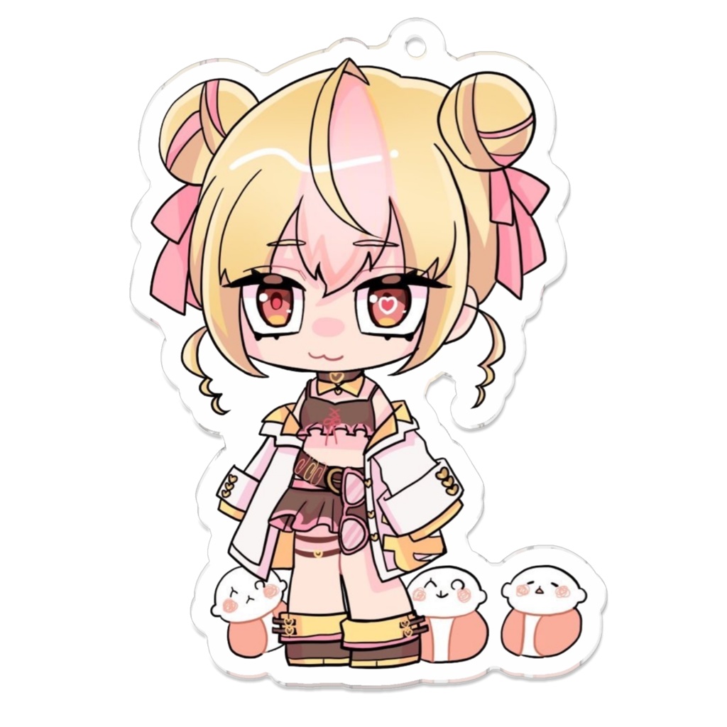 緒餅あも♡でふぉるめアクリルキーホルダー♡