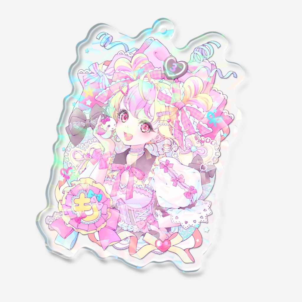 緒餅あも3周年記念きらきら☆アクキー