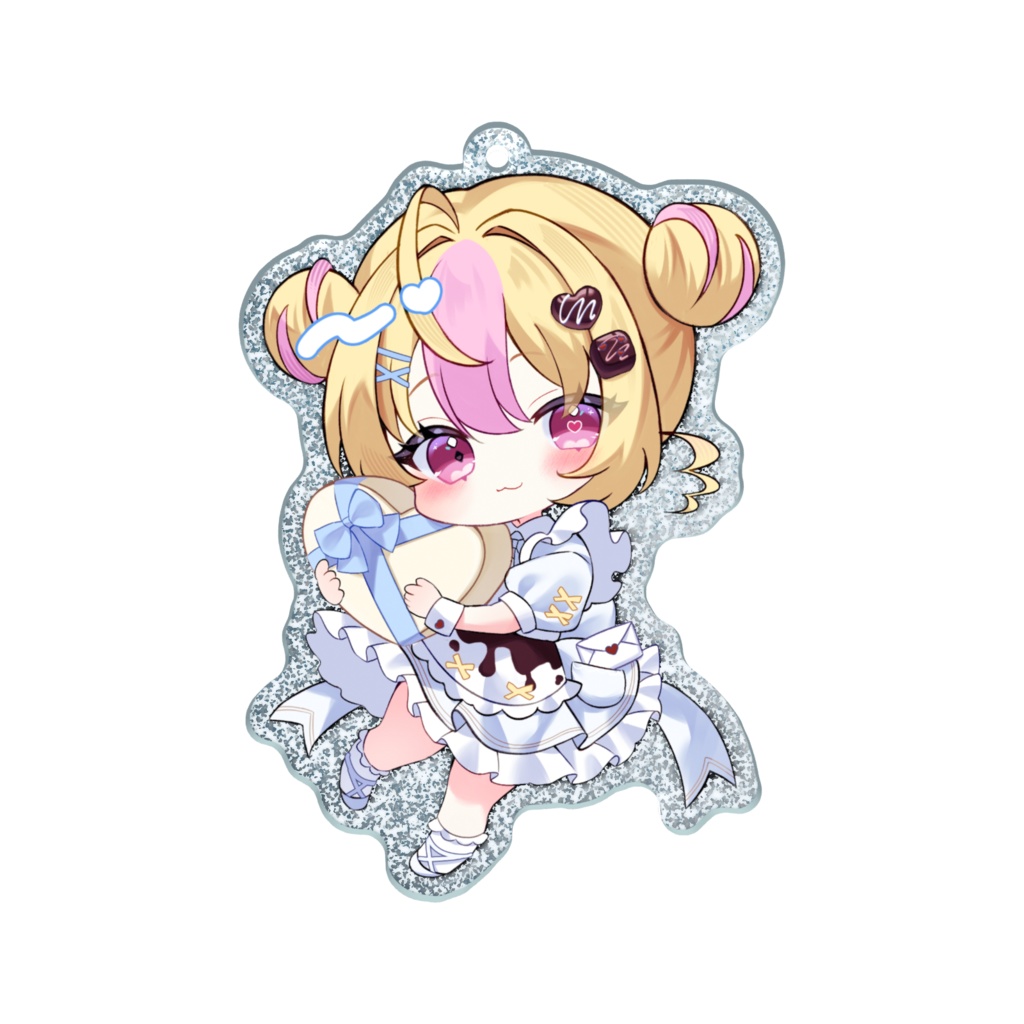 緒餅あも♡ホワイトデーきらきらアクキー