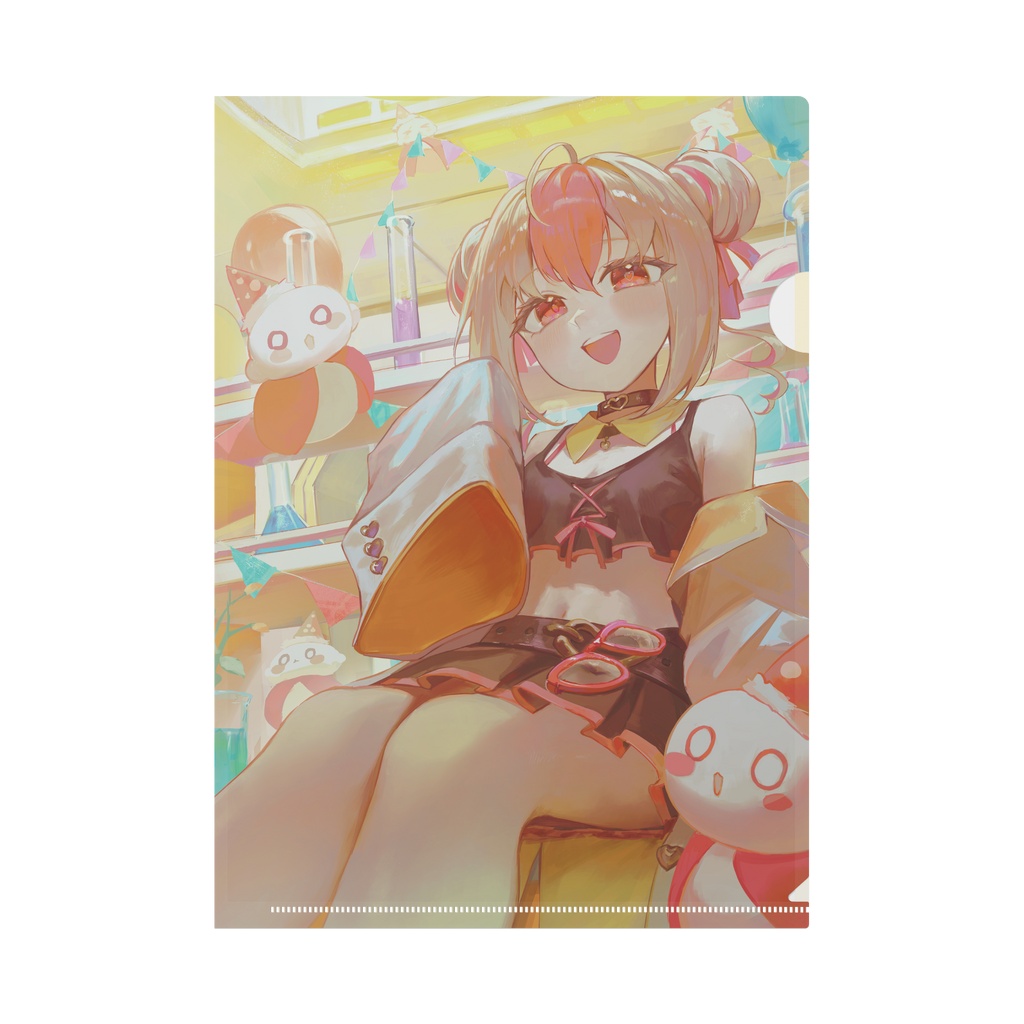 緒餅あも☆４周年記念クリアファイル