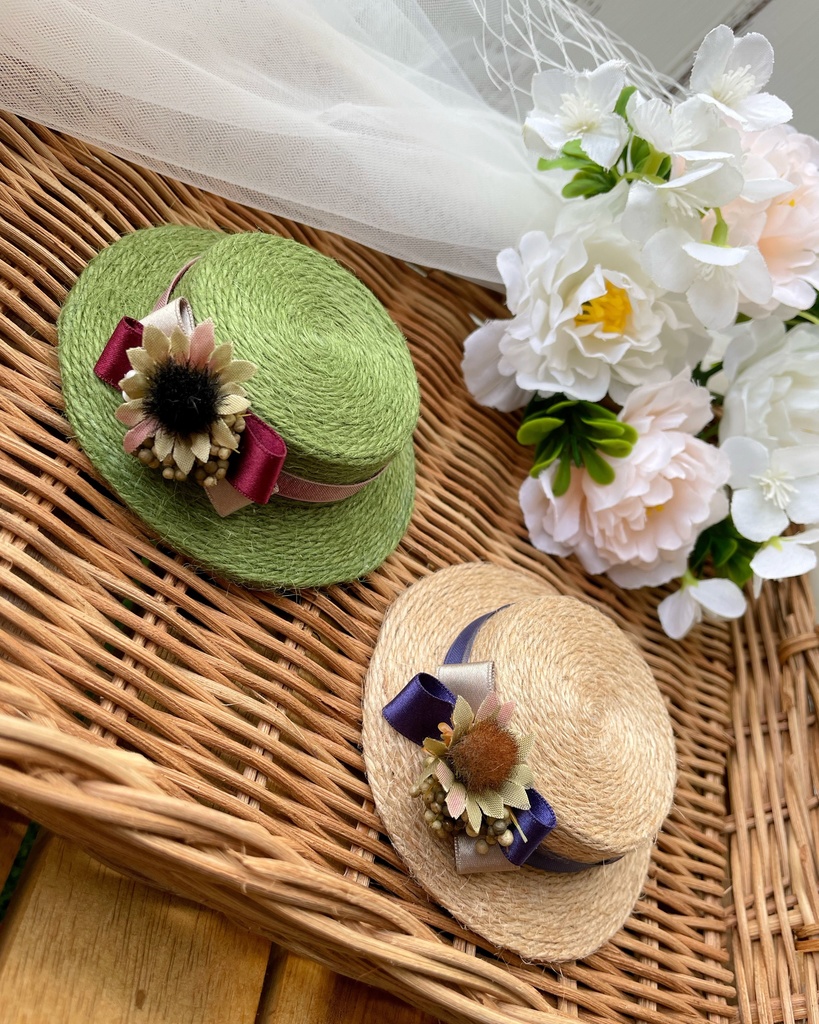 ちょっとお出かけ帽子(全2種)