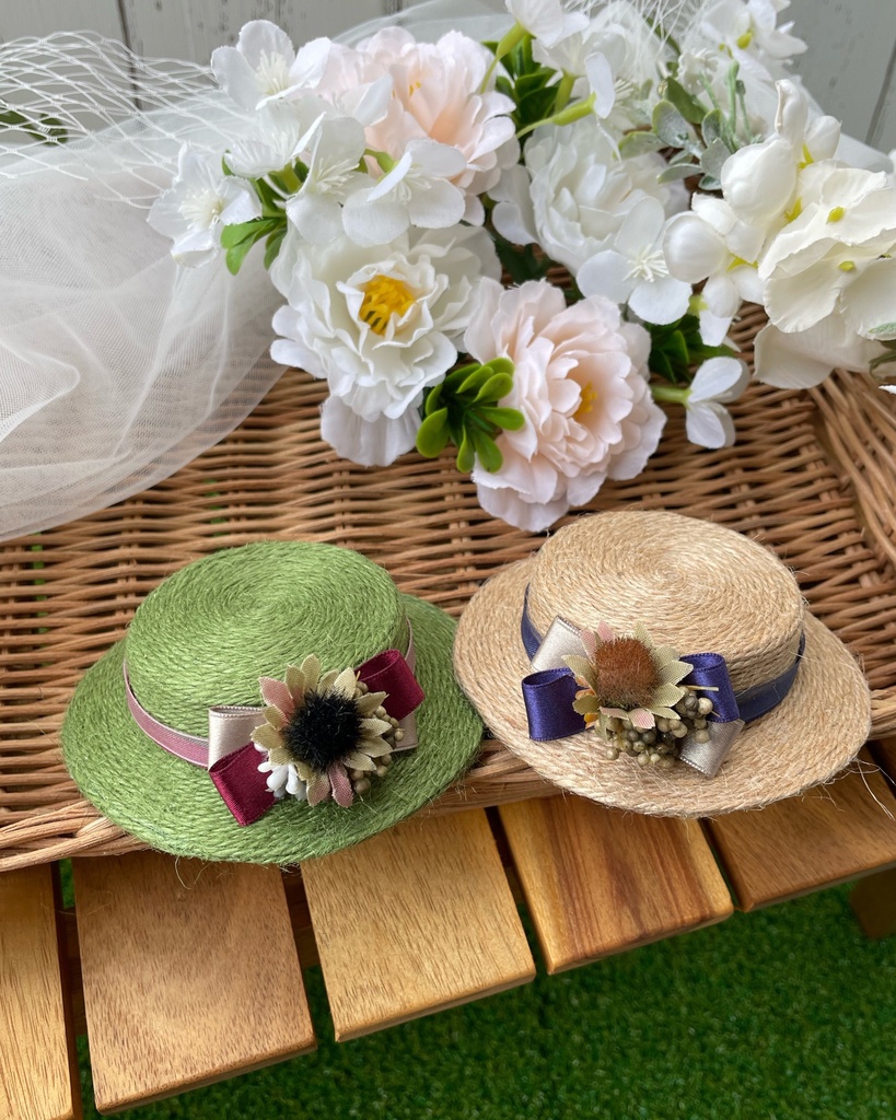 ちょっとお出かけ帽子(全2種)