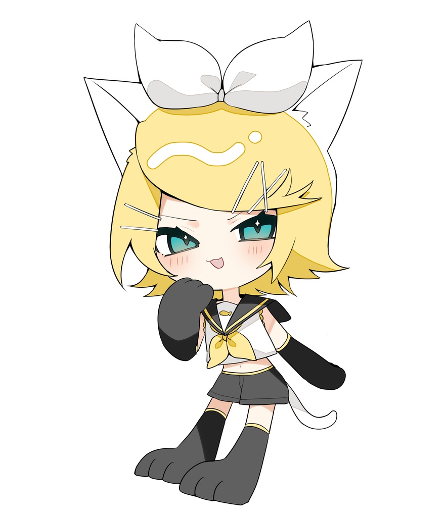ネコリンアクキー