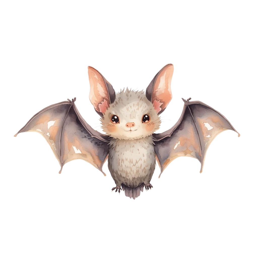 Halloween 水彩クリップアート 12種セット|アンティーク可愛いオレンジデザイン【PNG形式・透過】