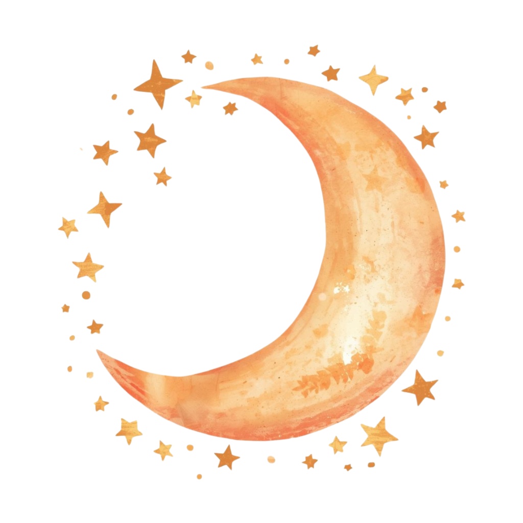 Halloween 水彩クリップアート 12種セット|アンティーク可愛いオレンジデザイン【PNG形式・透過】