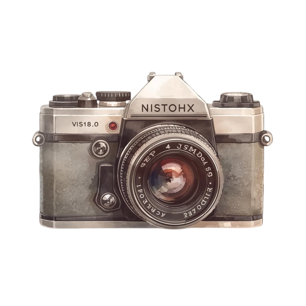 秋の旅行シリーズ|アンティーク水彩クリップアートセット(12点・PNG・透過)