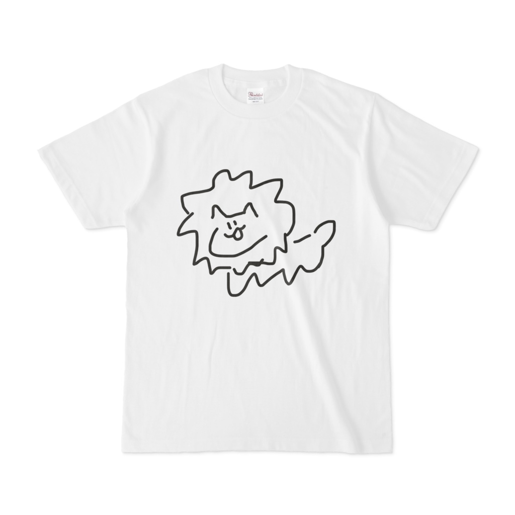 もっちょりしたライオンTシャツ
