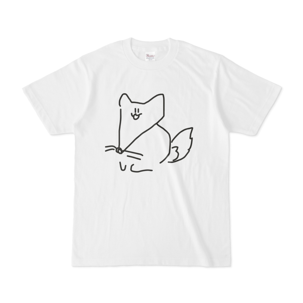 ネコチャンに寄生されてるキツネくん