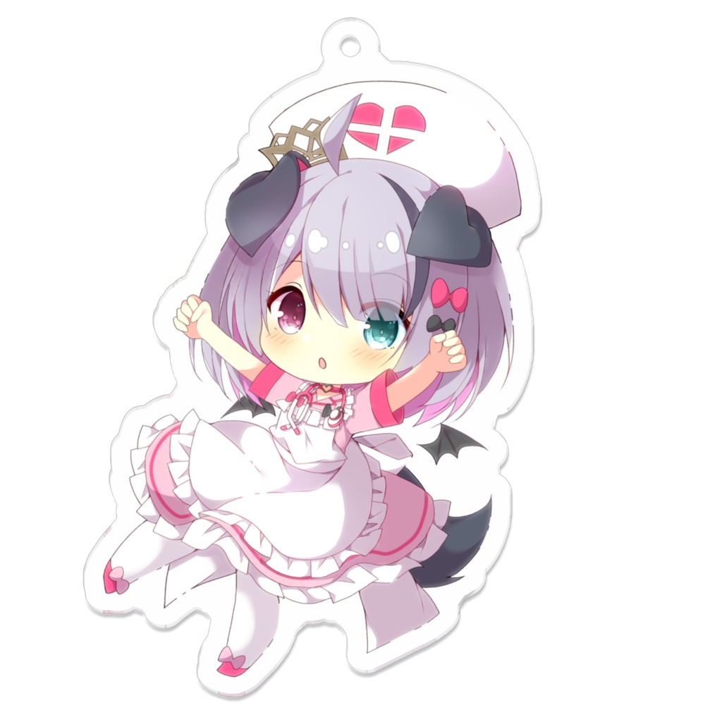 ナースなのちゃんと一緒♡ お散歩アクキー