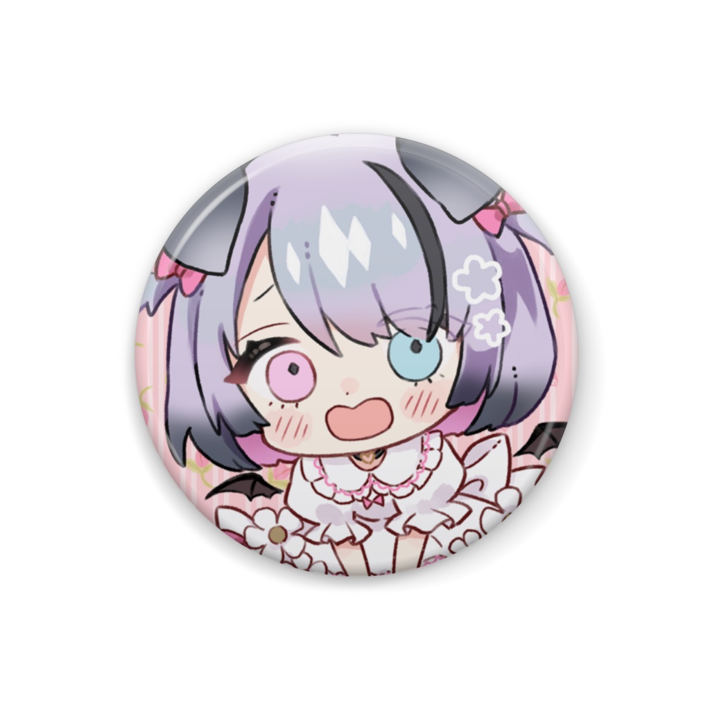 なのちゃんと一緒!ばぶちゃんまんまる缶バッチ!