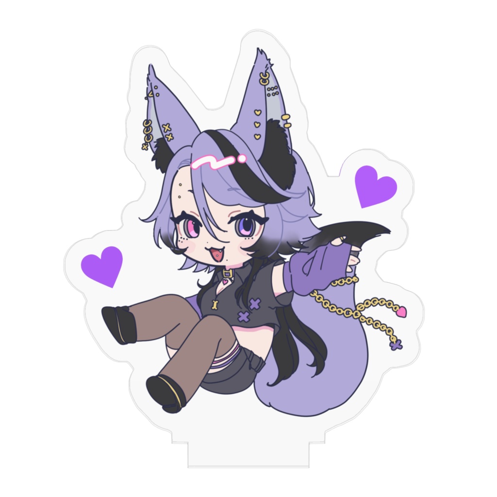 初期衣装SDアクリルスタンド/Illust:Gag様