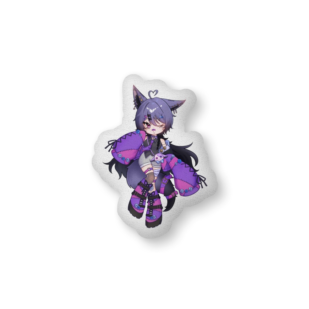 ハフアニ衣装SDクッション/Illust:mj様