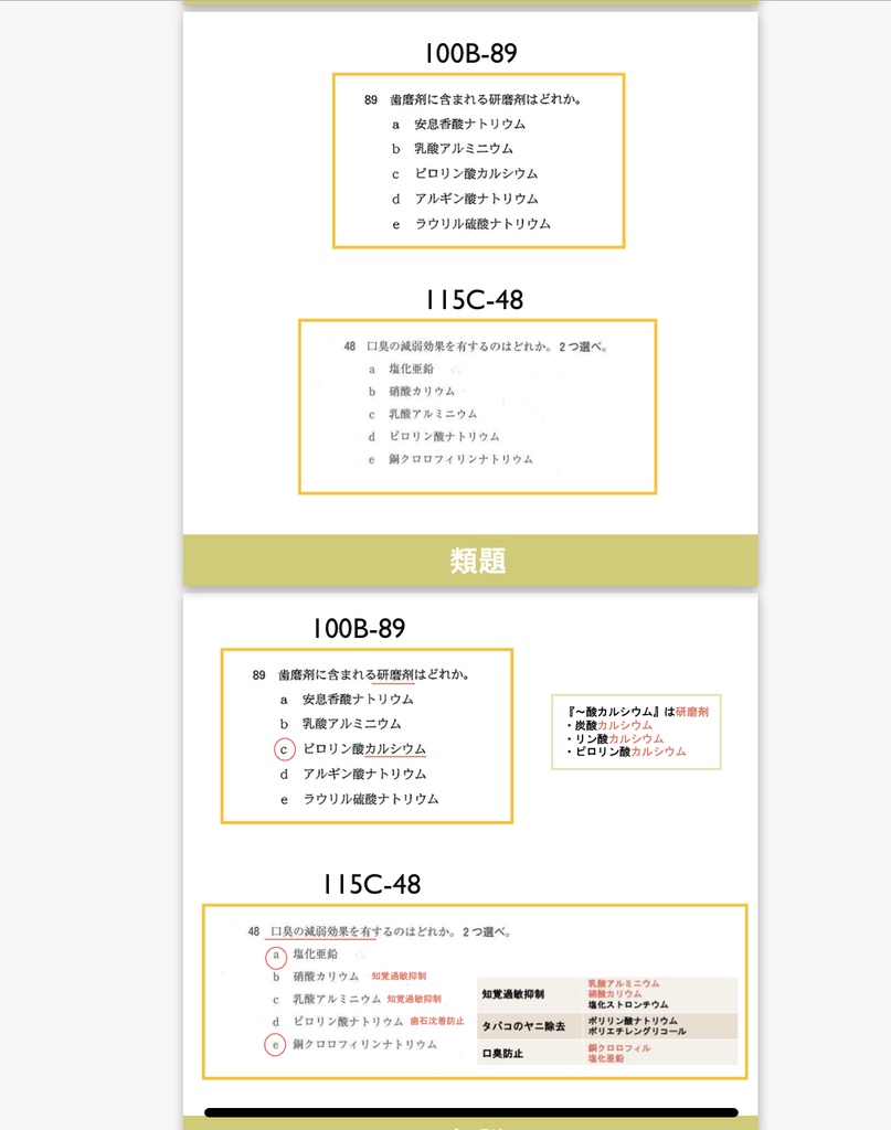 【しかちゃんコラボ】第3弾 しかちゃんの解説 PDF&Anki