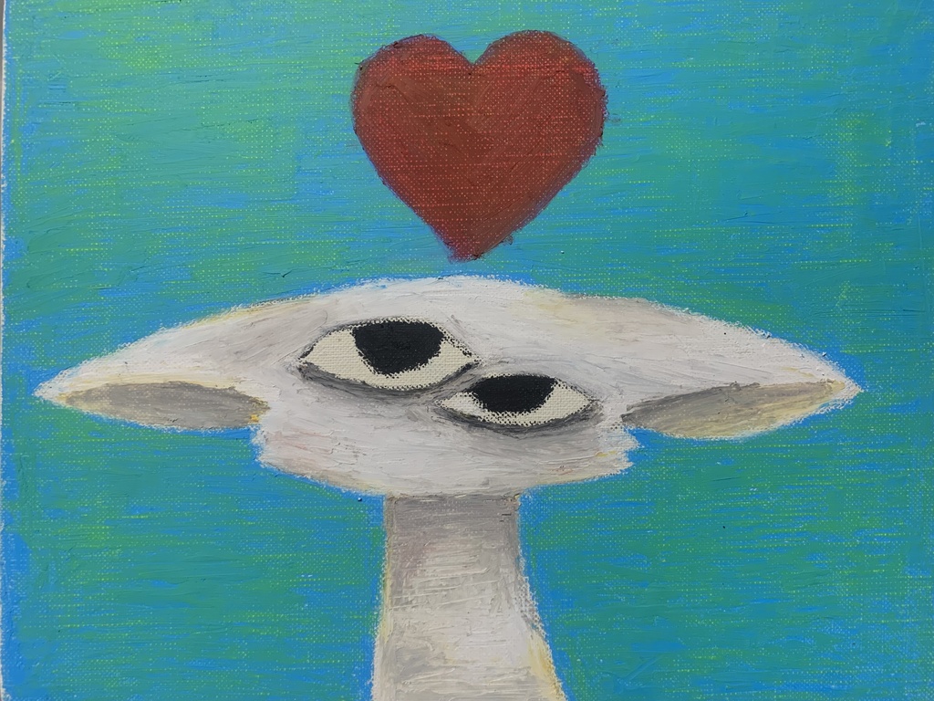 クレヨン画ネコちゃん 【 1 】