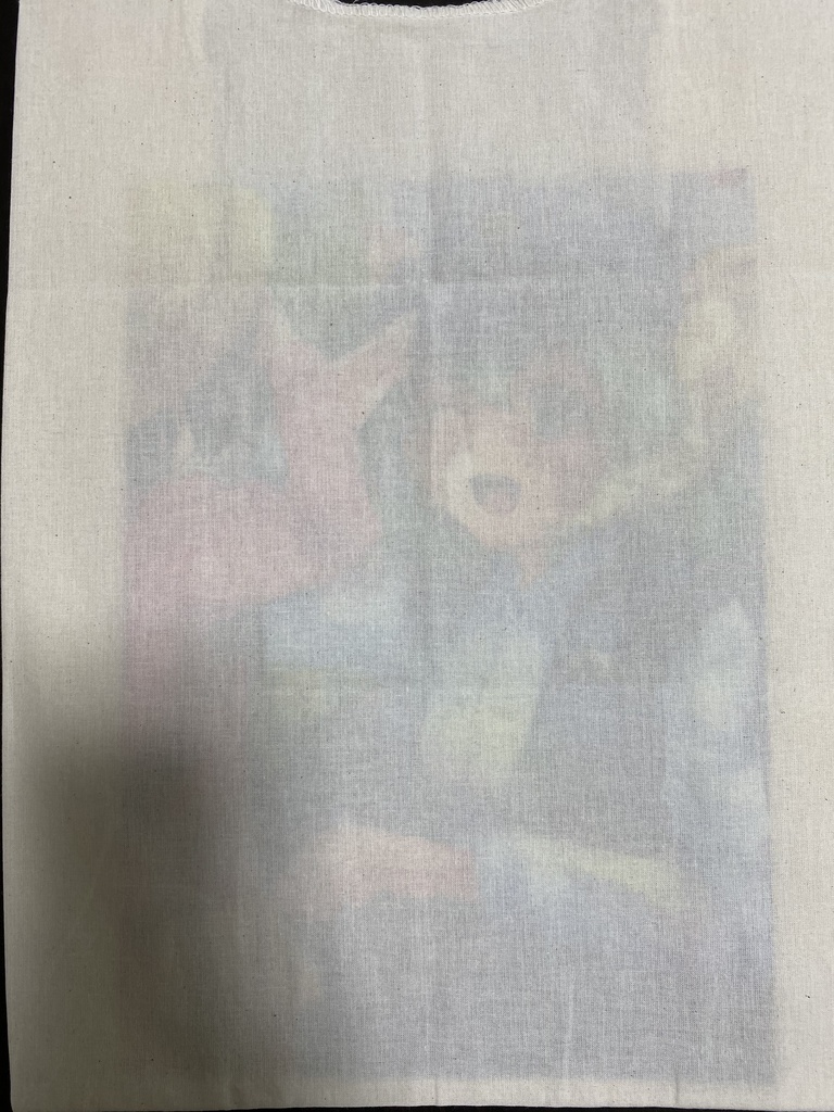 オリーブリボンマルシェバッグ