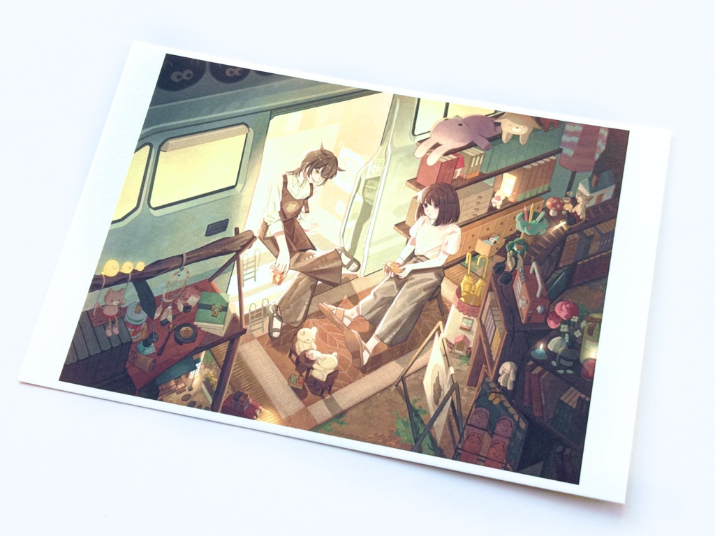 創作絵ポストカード