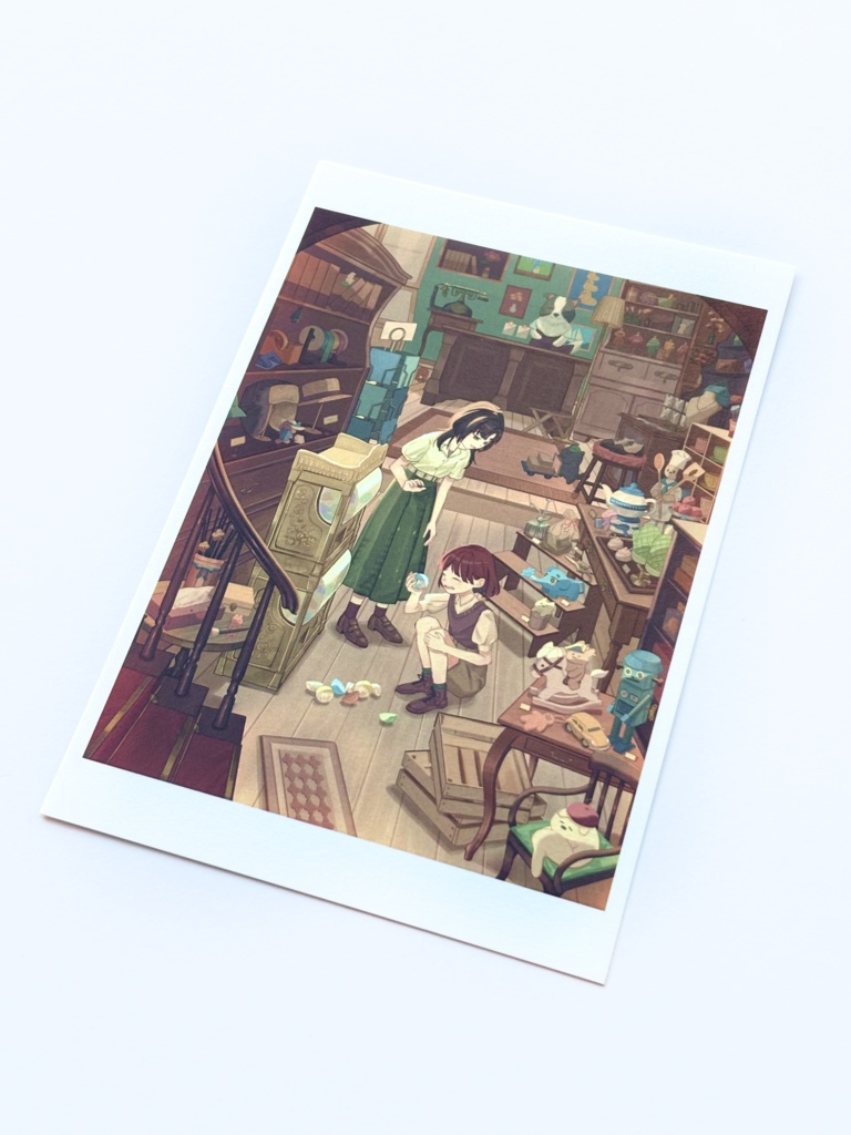創作絵ポストカード