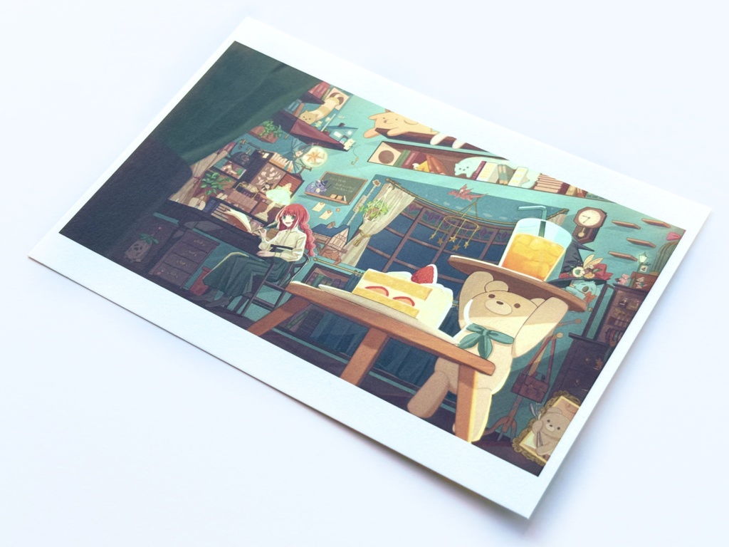 創作絵ポストカード