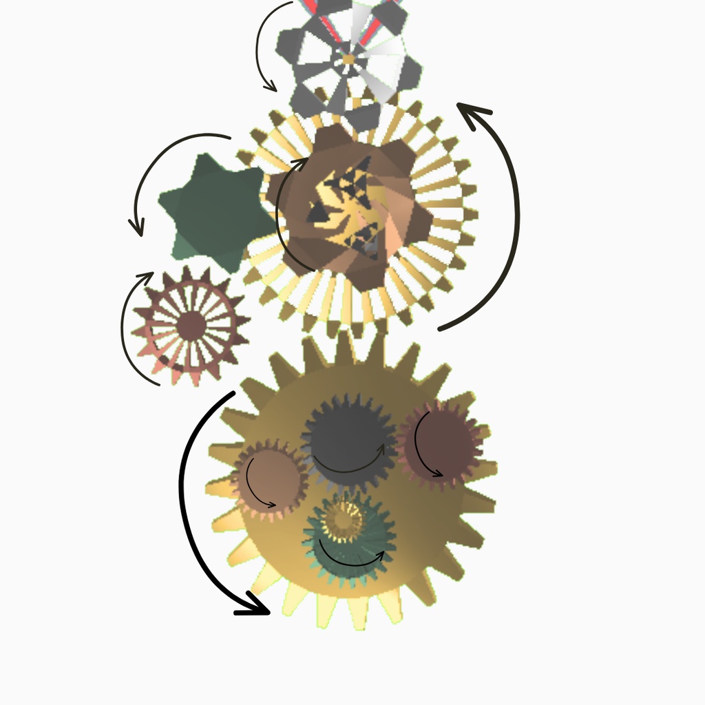 歯車仕掛けの首飾り