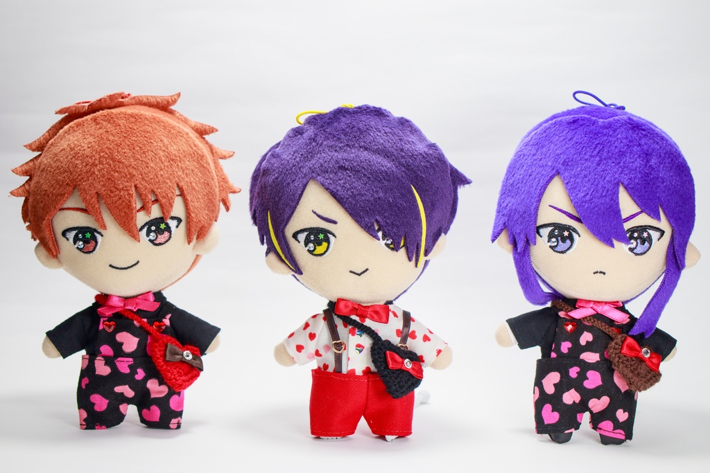 【バレンタインシリーズ】ハートニットポシェット