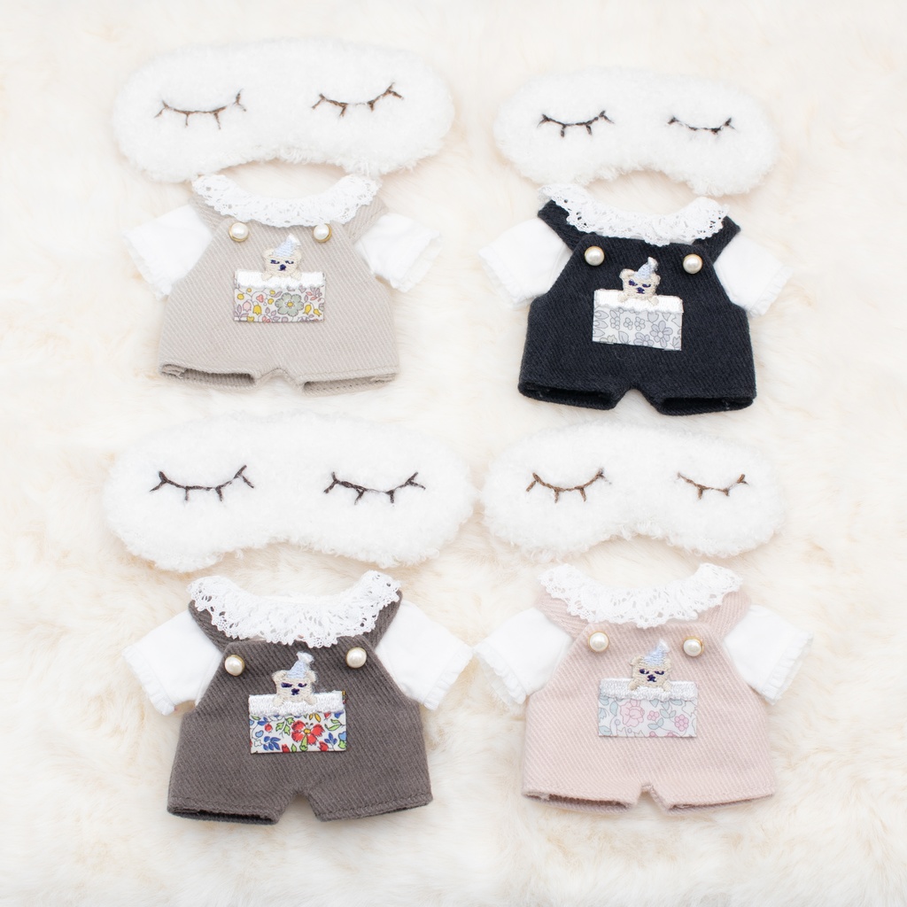 【16cmぬい】おやすみサロペット🐑💤