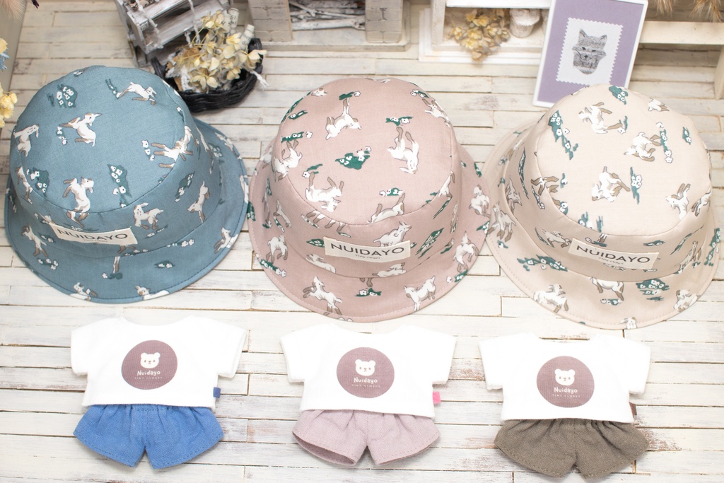 【16cmぬい】カジュアル おさんぽセット