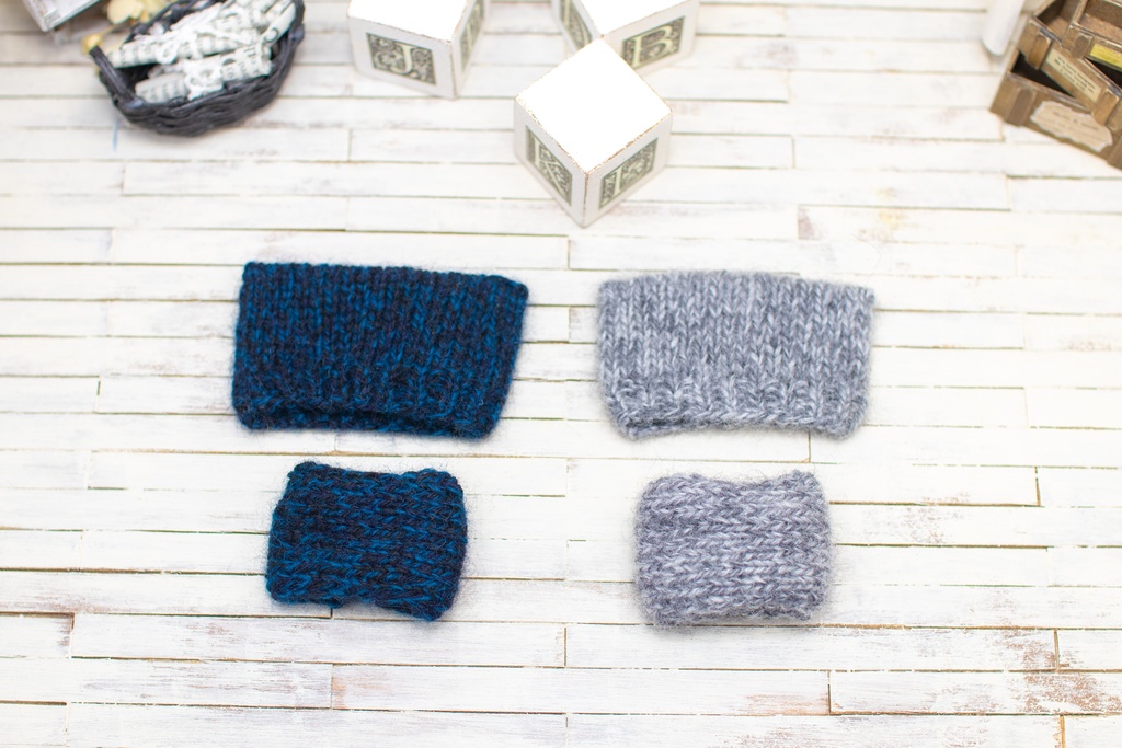 【受注制作】ねこ耳ニット帽&スヌードセット