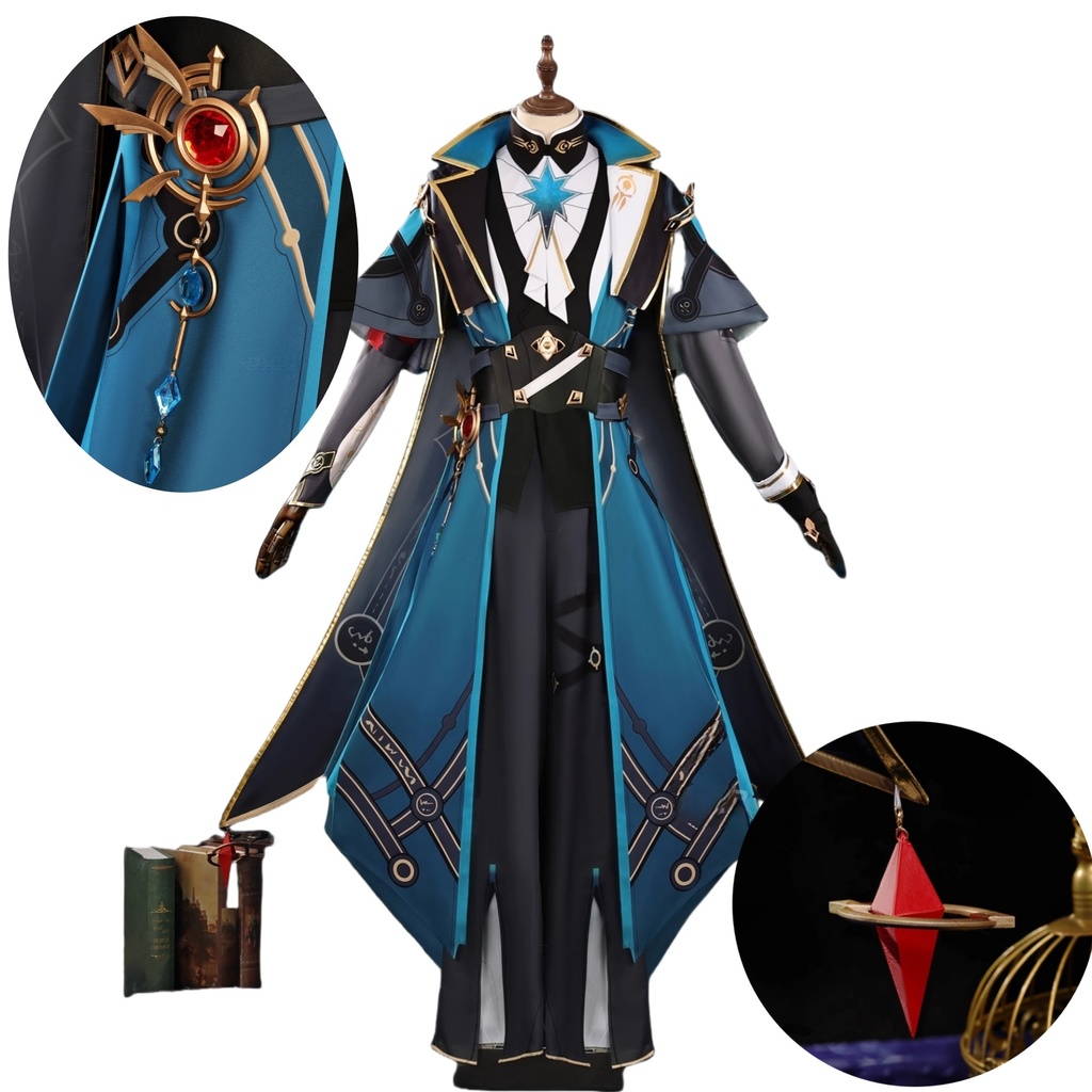 Azuiblc アナイクス コスプレ衣装 3d樹脂アクセサリー ハロウィン