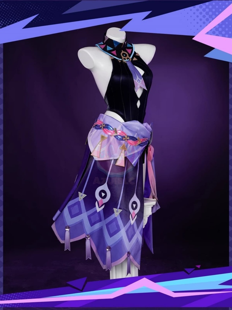 【Azuiblc】原神 シトラリ コスプレ衣装 コスプレ コスチュームセット 金属アクセサリー グラスバーバ グッズ げんしん おしゃれ アニメ cosplay 撮影 祭り イベント