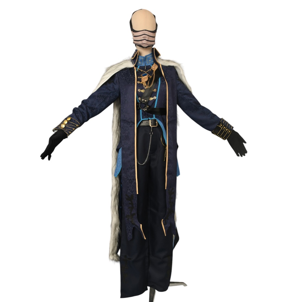Azuiblc  Identity v 第五人格 隠者 看守長 コスプレ衣装コスチュームセット マスク付き アルヴァ・ロレンツ 