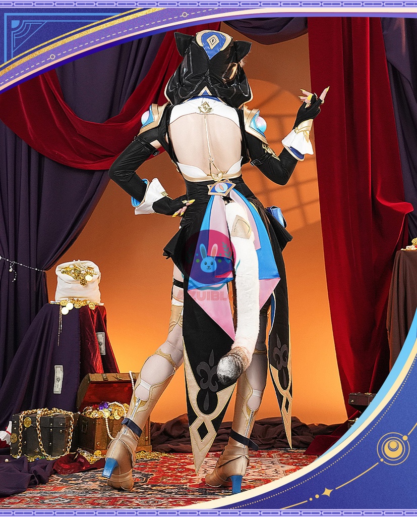 【Azuiblc】崩壊スターレイル コスプレ衣装 サフェル セファリア 靴カバー付き コスチュームセット 崩壊 スターレイル グッズ おしゃれ アニメ cosplay