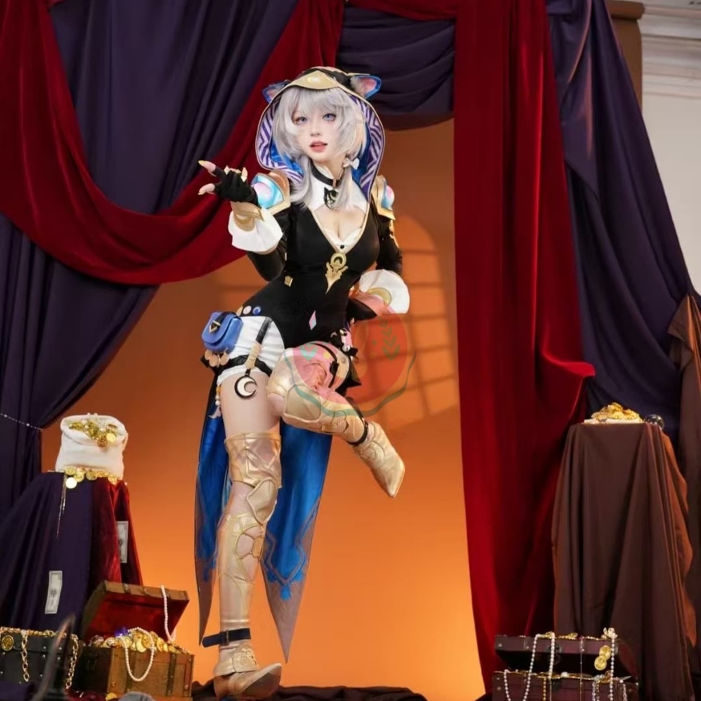 【Azuiblc】崩壊スターレイル コスプレ衣装 サフェル セファリア 靴カバー付き コスチュームセット 崩壊 スターレイル グッズ おしゃれ アニメ cosplay