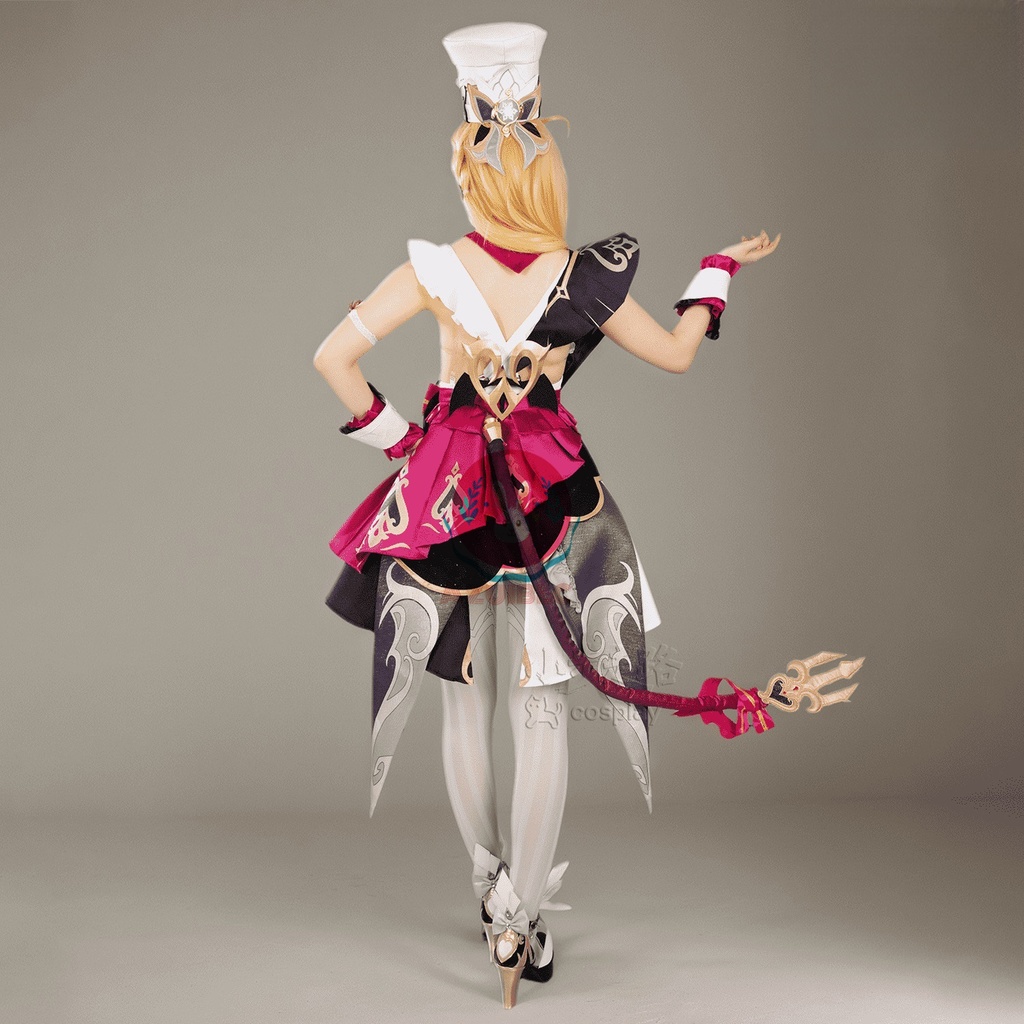 Azuiblc 原神 エスコフィエ コスプレ衣装 即納 尻尾 コスチュームセット グッズ げんしん おしゃれ アニメ cosplay