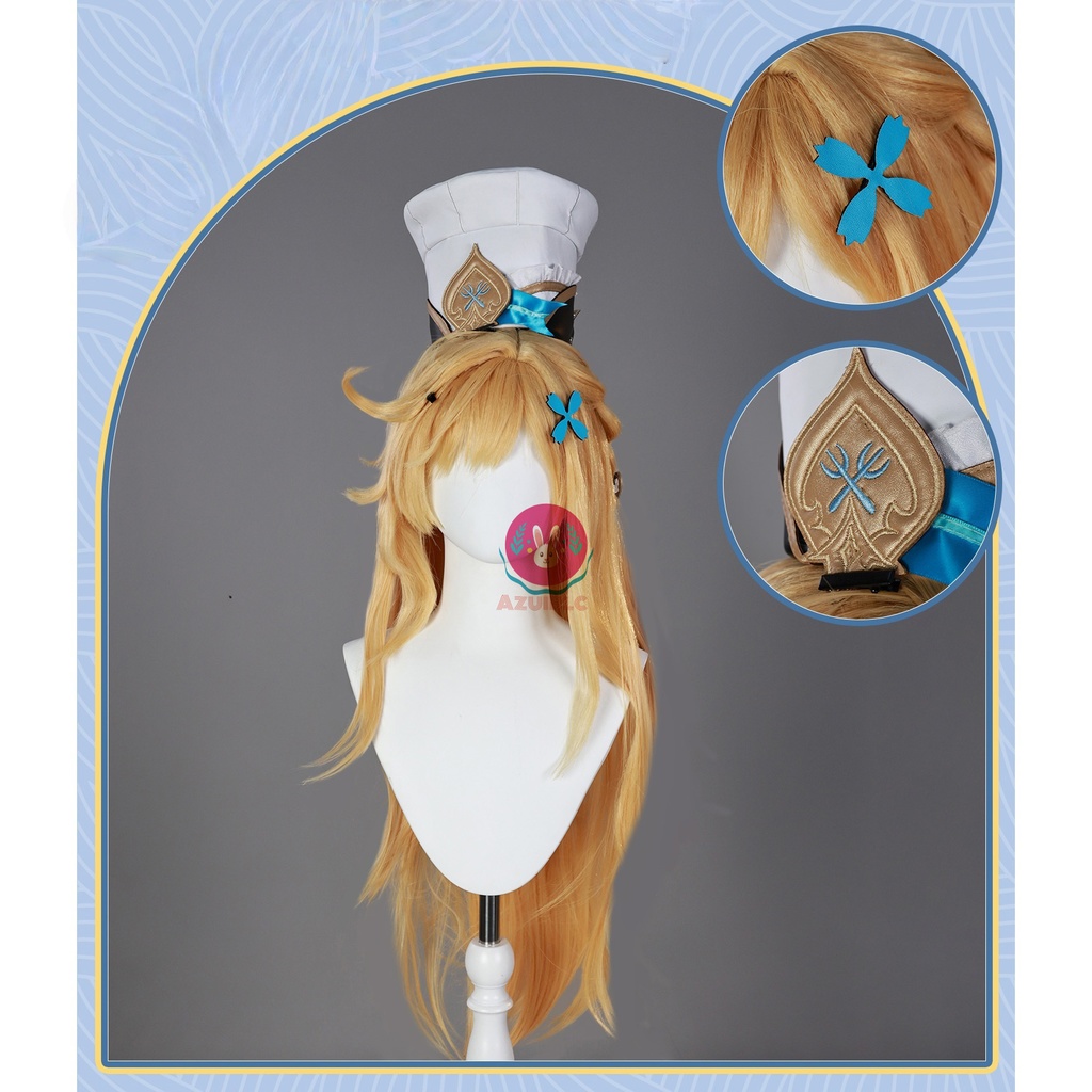 Azuiblc 原神 エスコフィエ コスプレ衣装 即納 尻尾 コスチュームセット グッズ げんしん おしゃれ アニメ cosplay