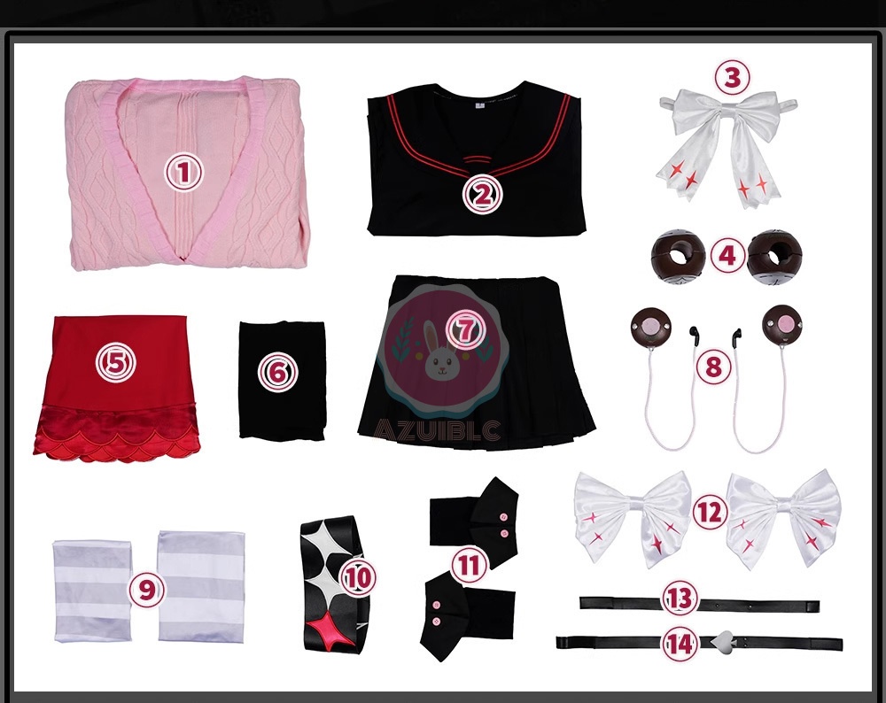 Azuiblc ゼンゼロ 浮波柚葉 コスプレ衣装 コスプレ コスチュームセット ゼンレスゾーンゼロ おしゃれ グッズ アニメ cosplay