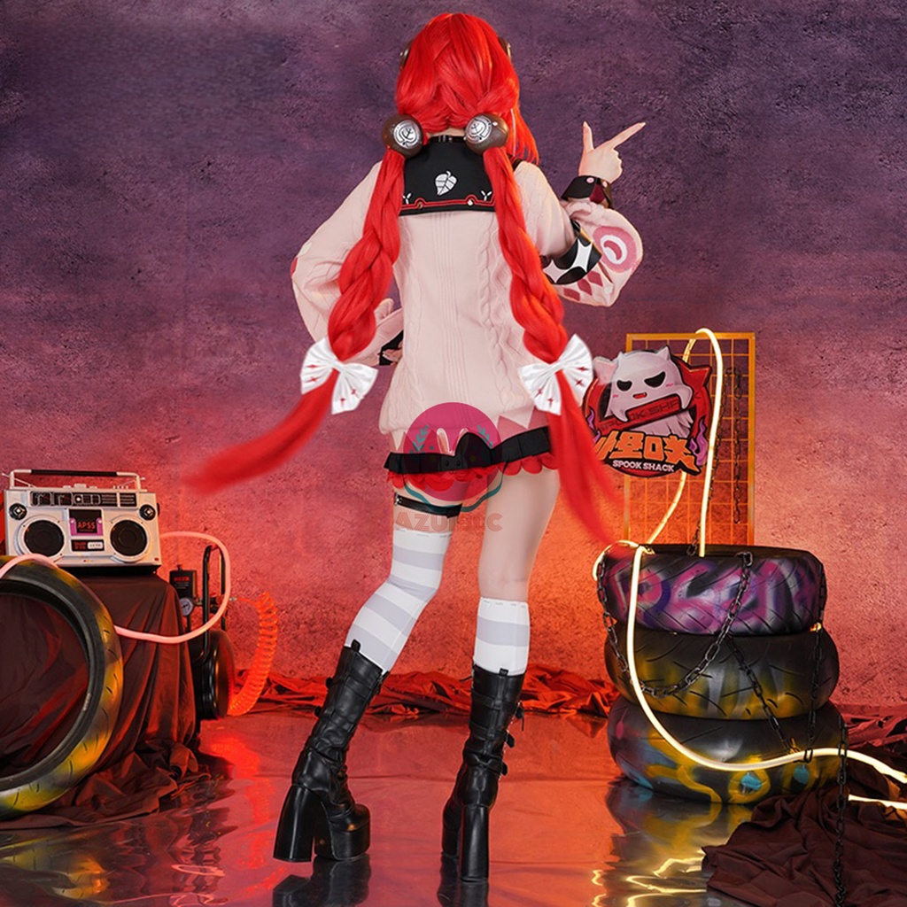 Azuiblc ゼンゼロ 浮波柚葉 コスプレ衣装 コスプレ コスチュームセット ゼンレスゾーンゼロ おしゃれ グッズ アニメ cosplay