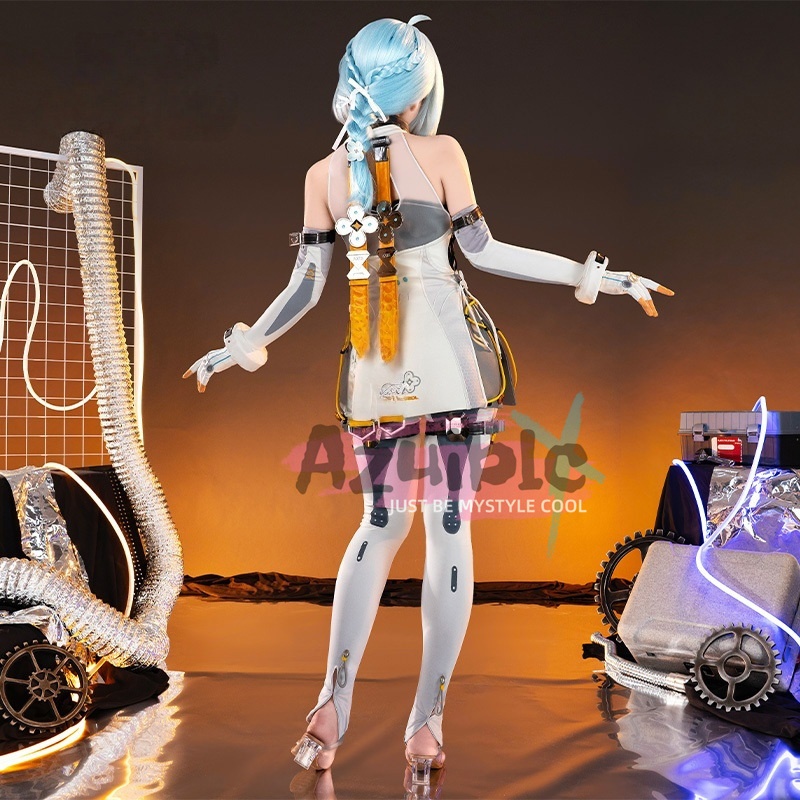 Azuiblc ゼンゼロ シード コスプレ衣装 金属アクセサリー コスチュームセット ゼンレスゾーンゼロ アニメ cosplay