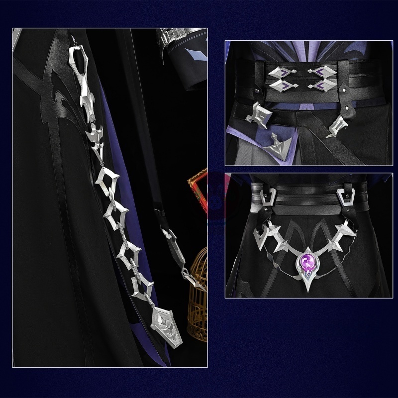 【Azuiblc】原神 フリンズ コスプレ衣装 3Dプリント飾り ライトキーパー コスチュームセット グッズ アニメ