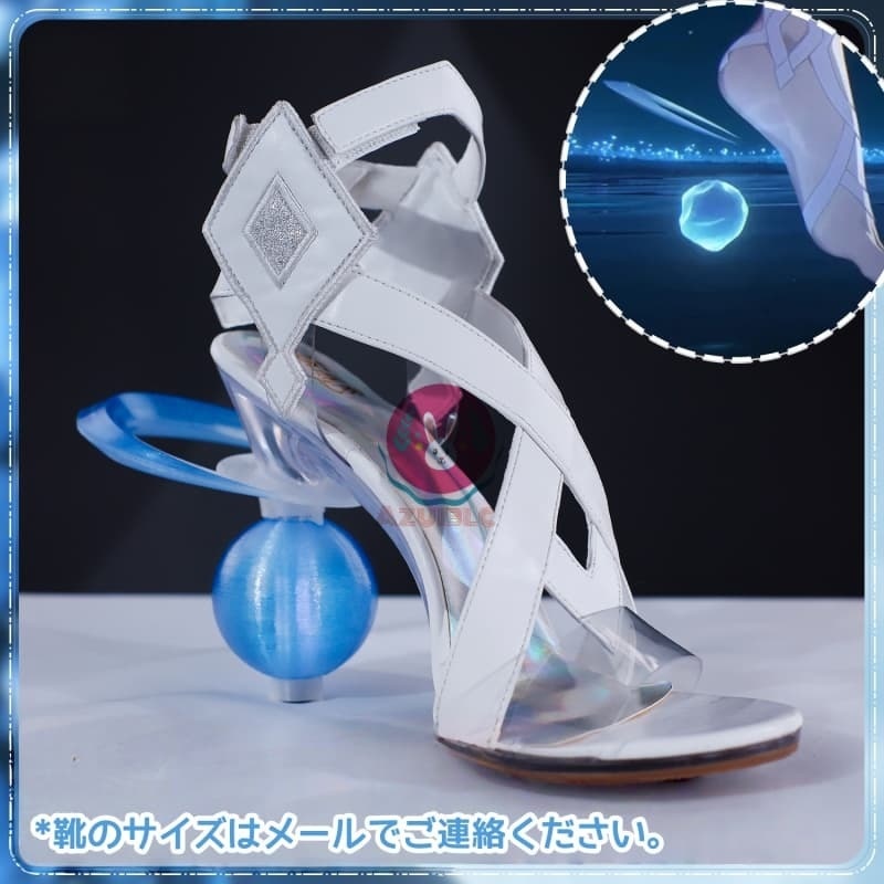 Azuiblc 原神 少女 コロンビーナ コスプレ コスプレ衣装 クータル 可愛い コスチュームセット