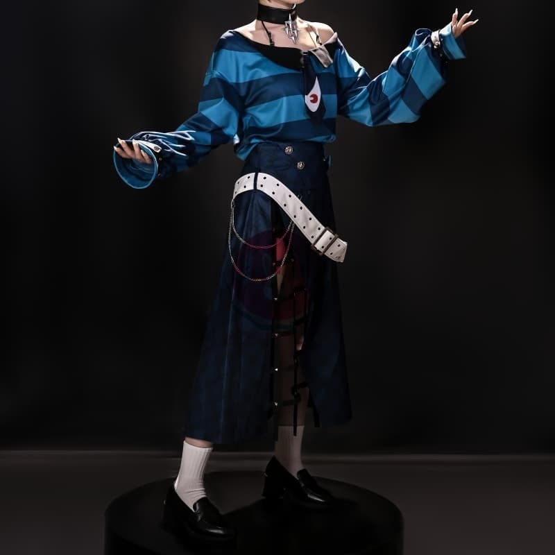 Azuiblc ゼンゼロ 2025 星見雅 FES コスプレ 衣装 ゼンゼロ フェス ロック風 ファンク風 ゼンレスゾーンゼロ cosplay