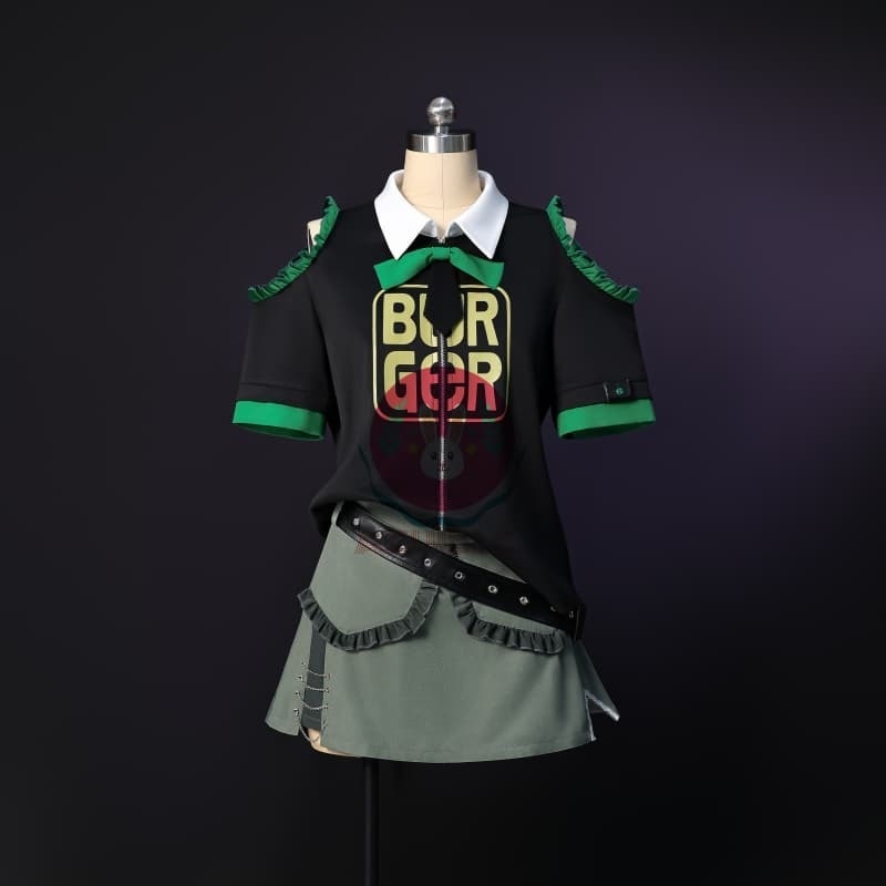 Azuiblc ゼンゼロ 2025 アンビー FES コスプレ 衣装 ゼンゼロ フェス ロック風 ファンク風 ゼンレスゾーンゼロ cosplay