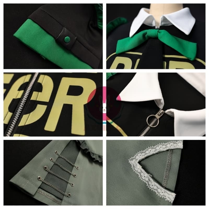 Azuiblc ゼンゼロ 2025 アンビー FES コスプレ 衣装 ゼンゼロ フェス ロック風 ファンク風 ゼンレスゾーンゼロ cosplay