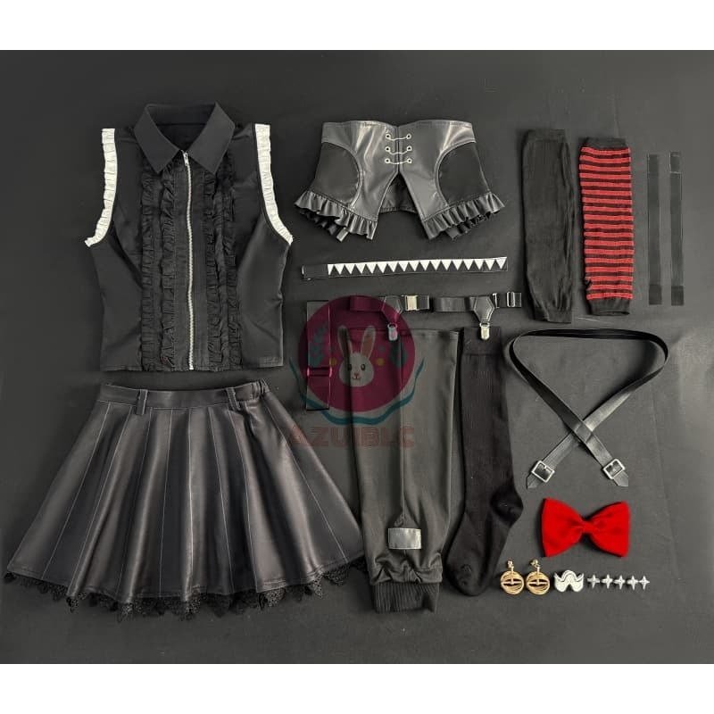 Azuiblc ゼンゼロ 2025 エレン・ジョー FES コスプレ 衣装 ゼンゼロ フェス ロック風 ファンク風 ゼンレスゾーンゼロ cosplay